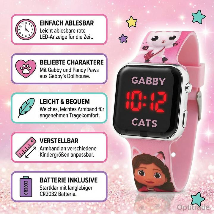 Actual product image Accutime Gabby's Dollhouse (Digital watch, 38 mm)