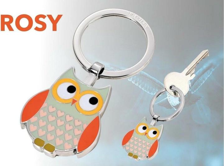 Actual product image Troika Keychain Owl Rosy
