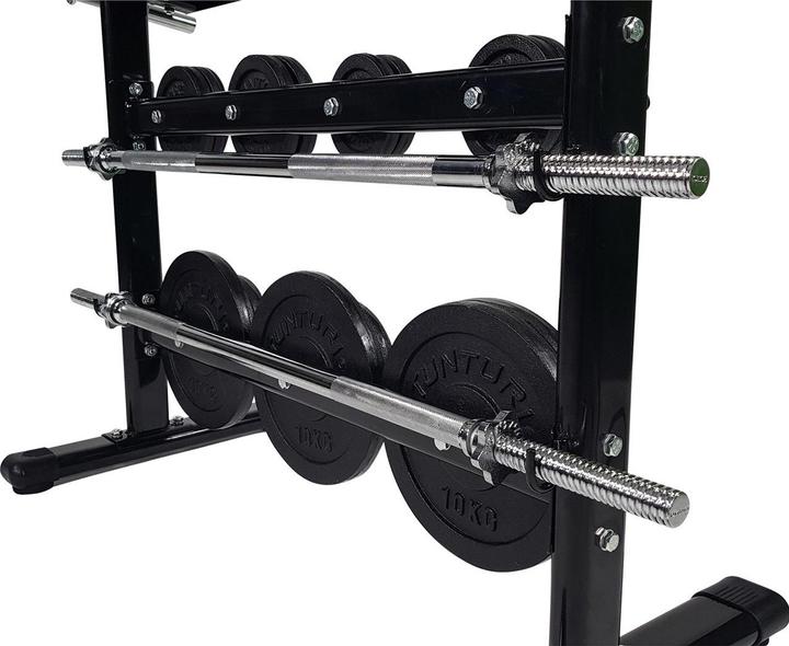 Image du produit Tunturi Hantelscheiben und Hantel Rack