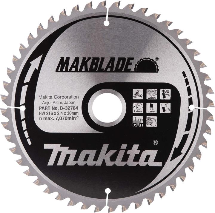 Productafbeelding Makita MAKBLADE zaagblad 216x30x48Z