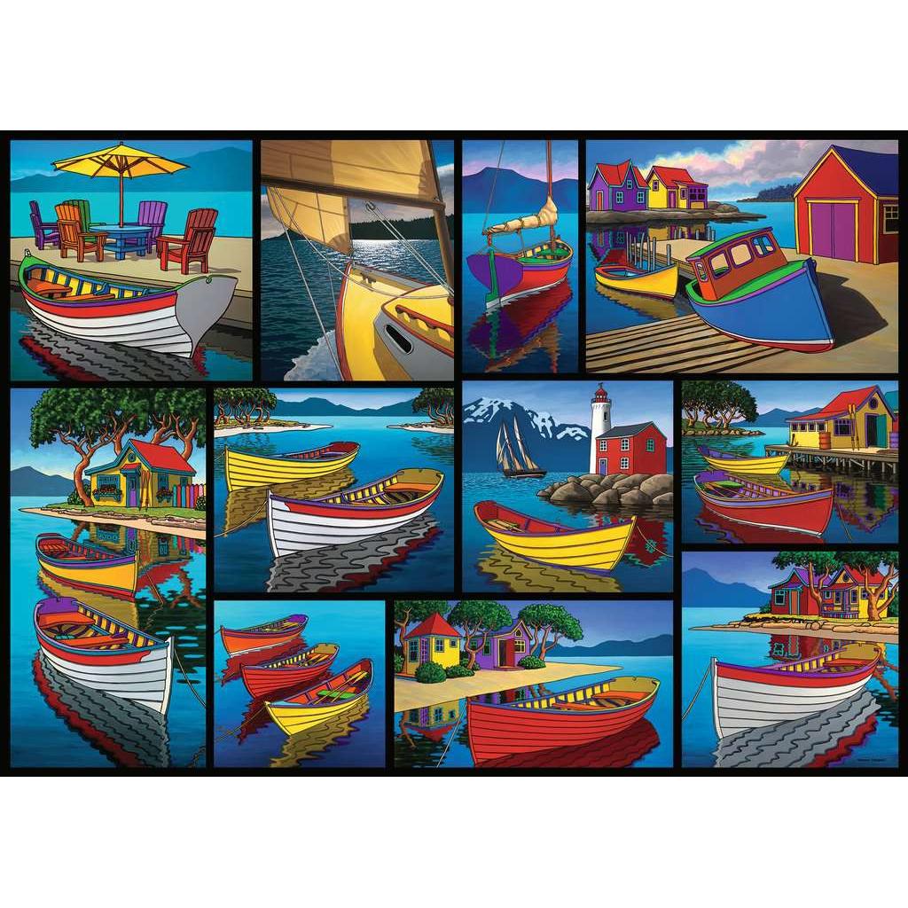 Thumbnail - Ravensburger On the Water Jigsaw puzzle 1000 pc(s) Other (1000 Teile)