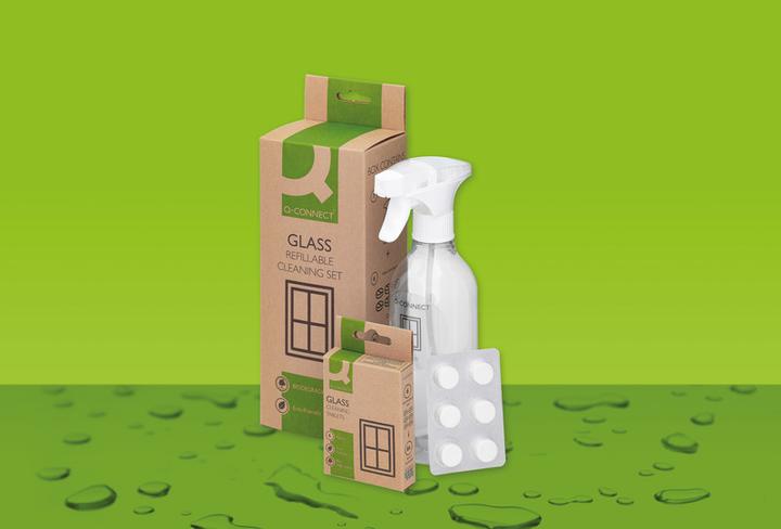 Actual product image Q-Connect Glass cleaner starter set