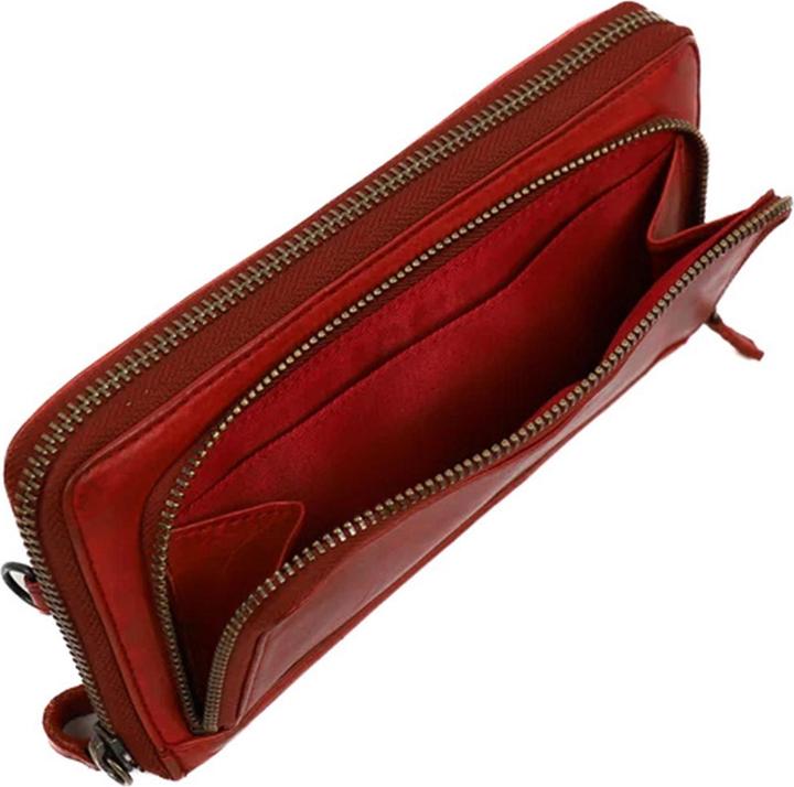 Actual product image Bear Rock Demi Leather Zipper Wallet