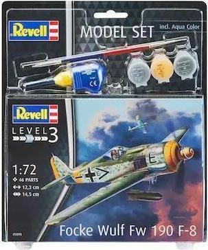 Actual product image Revell Model Set Lockheed Martin F-22A Raptor