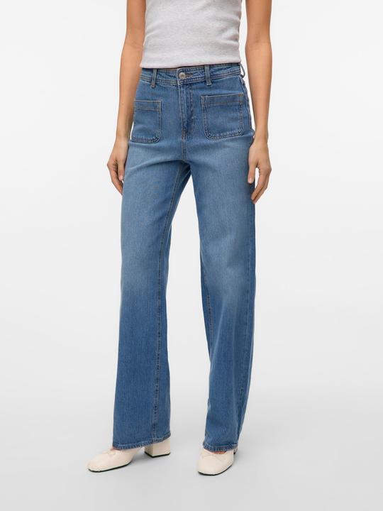Immagine prodotto Vero Moda VMTESSA Hohe Taille Weiter Beinschnitt Jeans Weit geschnitten (W31/L32)