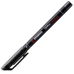 Actual product image STABILO OHPen universal foil pen permanent (Black, 0.70 mm, 1 x)