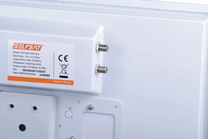 Image du produit Selfsat H30D2+ (Antenne plate, 33.70 dB, DVB-S / -S2)