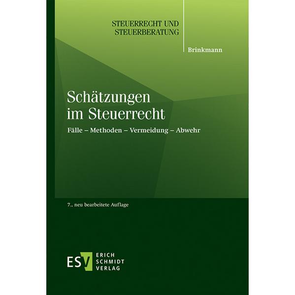 Schmidt Erich Schätzungen im Steuerrecht (691x) (59574660)