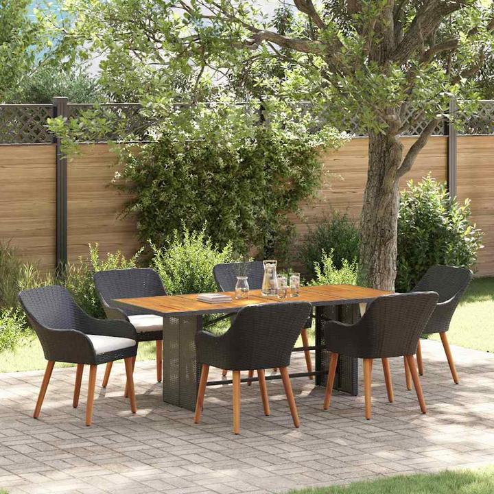 Produktbild vidaXL Garten Essgruppe (190 x 190 x 74 cm)