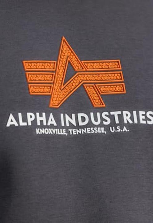 Produktbild Alpha Industries Basic Sweater Rubber voor heren Vintage Grey (S)