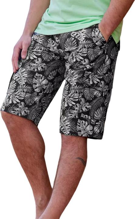Actual product image Atlas For Men Mens Palm Print Cargo Shorts (36)