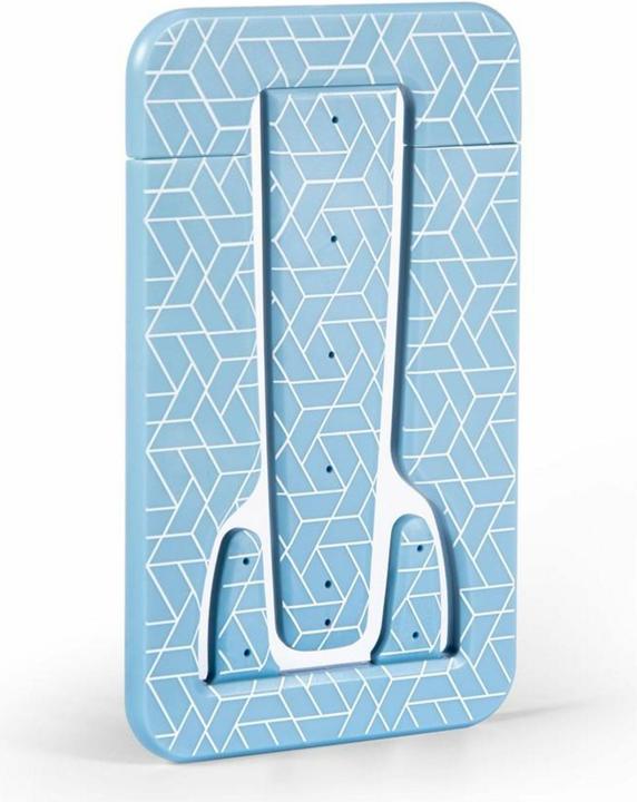 Immagine prodotto Bookchair Flexistand Pro (Blue Geometrical) - flexibler Tablethalter - für alle Handys und Tablets - supe