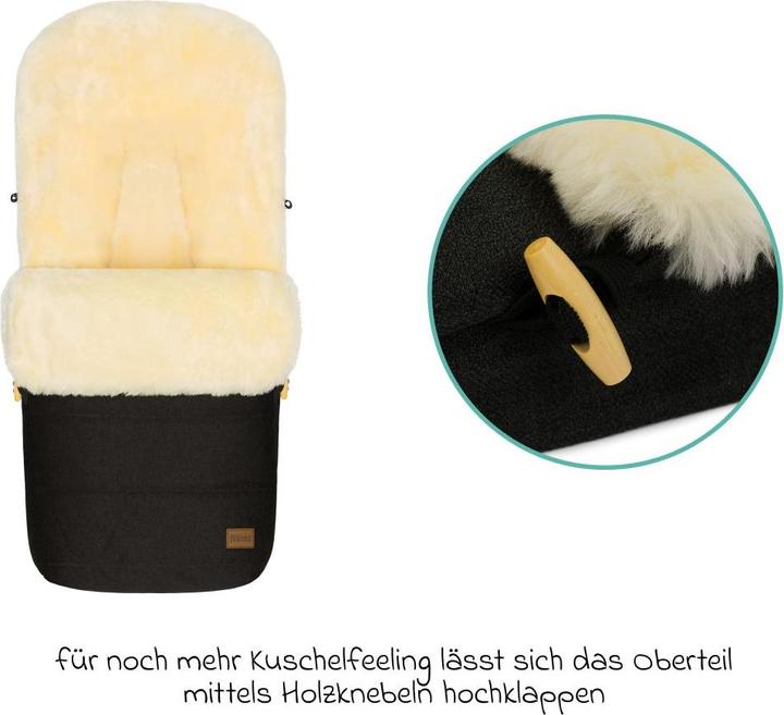 Produktbild Fillikid Fusssäcke für Kinderwagen & Buggys Lammfell-Fusssack Bernina Style für Buggy