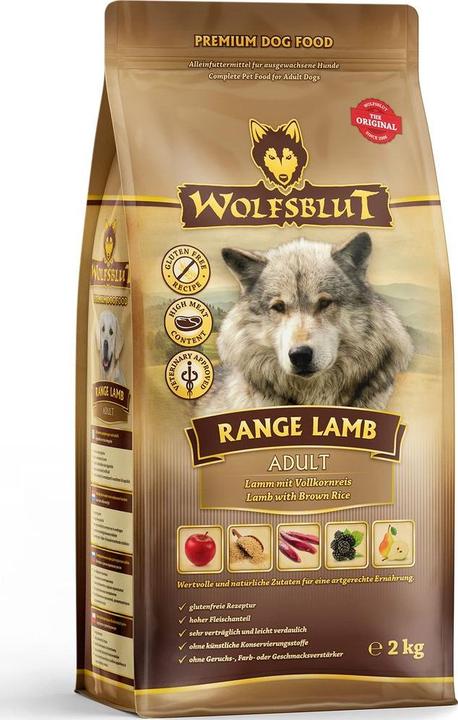Produktbild Wolfsblut Range Lamb (Adult, 1 Stk., 2000 g)