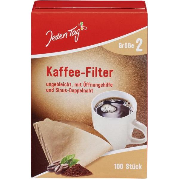 Jeden Tag 100 Gr. 2 Kaffeefilter (188402)
