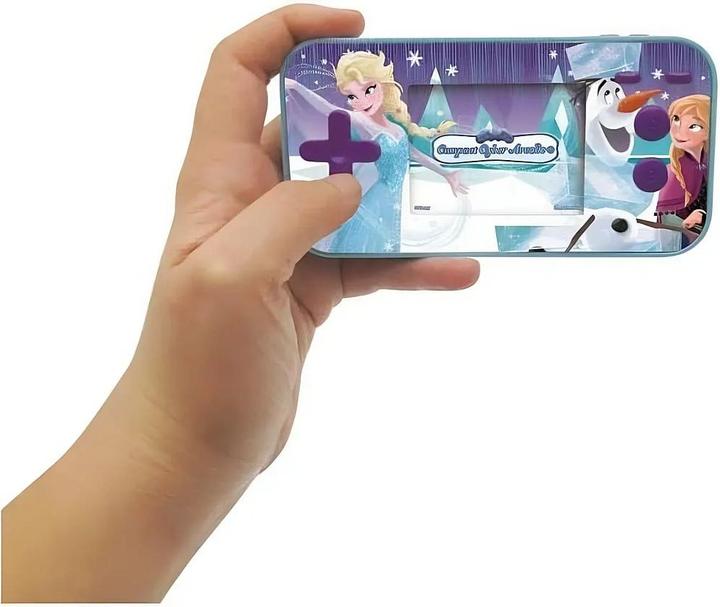 Produktbild Lexibook JL2367FZ Disney Frozen Die Eiskönigin ELSA Compact Cyber Arcade Tragbare Spielkonsole, 1