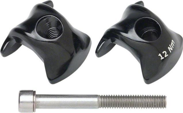 Image du produit Ritchey Adaptateur Single Bolt pour tige de selle en aluminium, pour rails 8x8,5mm, Selle Italia