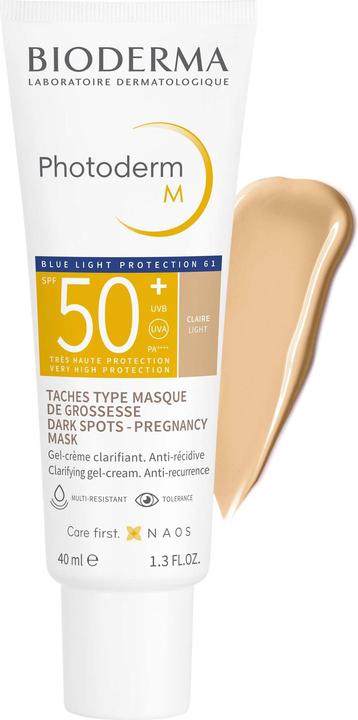 Produktbild Bioderma Photoderm M SPF50+ claire (Sonnencreme Gesicht, SPF 50, 40 ml, 66 g)