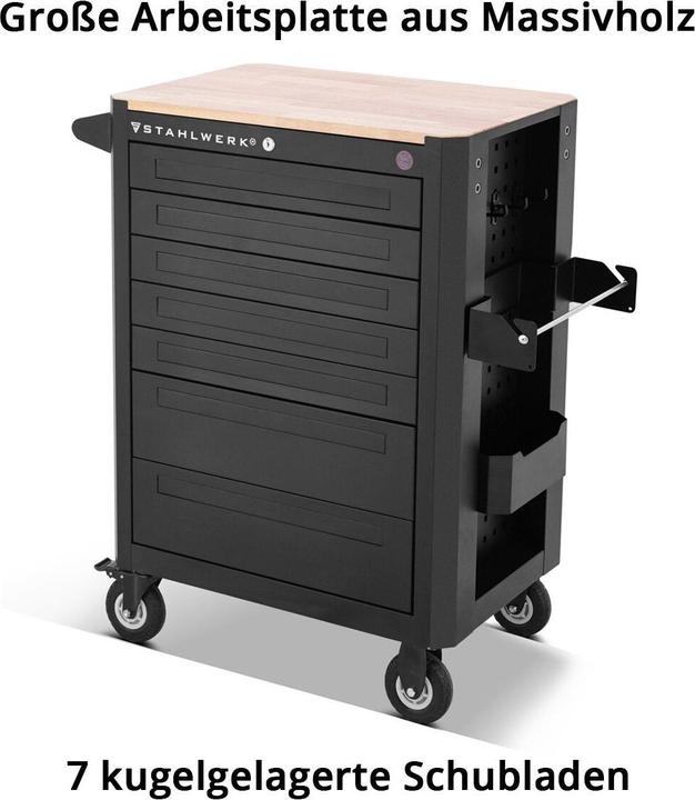 Actual product image Stahlwerk Workshop trolley CROW Tool trolley Assembly trolley 235 tools CrV (235 x)