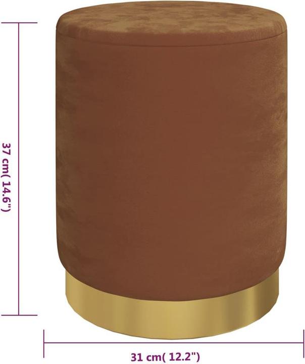 Actual product image vidaXL Stool