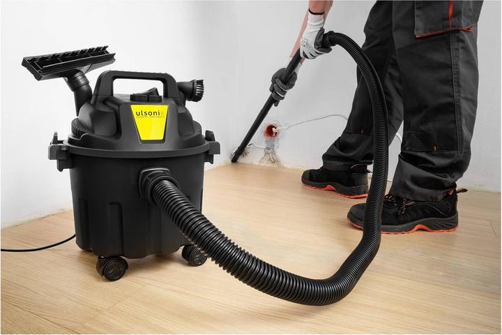Actual product image Ulsonix Industrial Vacuum Cleaner - bagless - 1,000 W - 10 L (Wet dry vacuum cleaner)