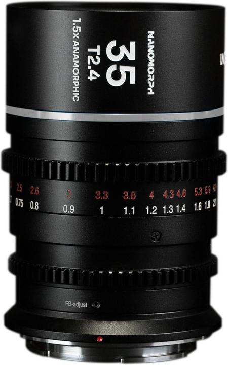 Actual product image Venus Optic Fixed focal length Nano 1.5X 35mm T/2.4 (Silver) - Canon RF (Canon RF)