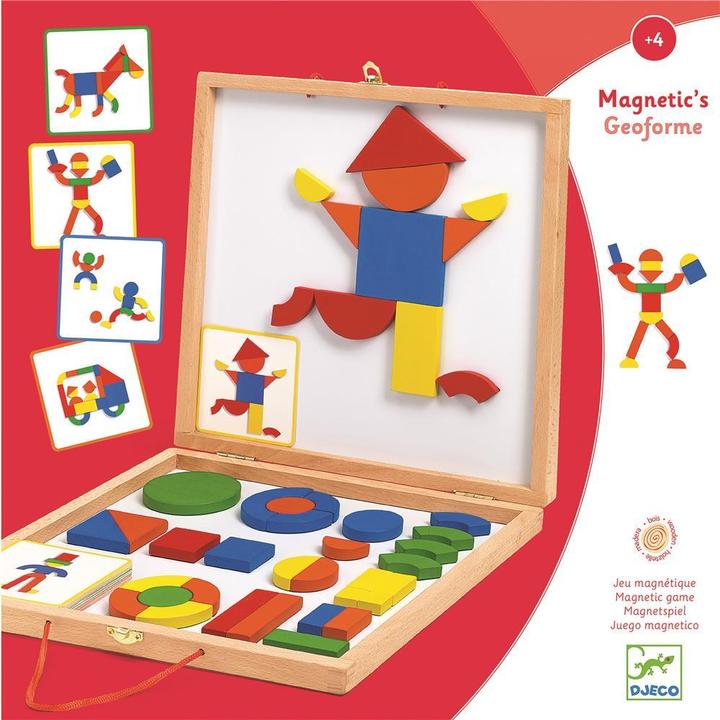 Actual product image Djeco Magnete Geoform