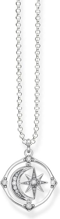 Immagine prodotto Thomas Sabo Catena stella e luna argento (Argento 925, 45 - 50 cm)