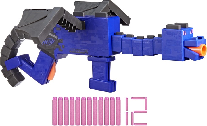 Produktbild Hasbro Minecraft Ender Dragon Blaster und 12 Nerf Elite Darts