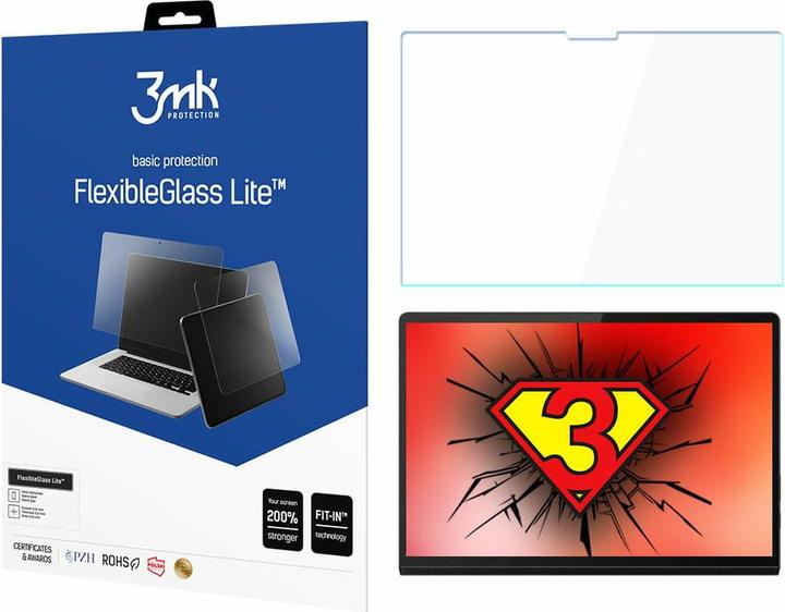 Produktbild 3MK hybrid glass Flexible 2.5D Lite Tablet for Lenovo Yoga Tab 13 (1 Stück, Yoga Tab 13)