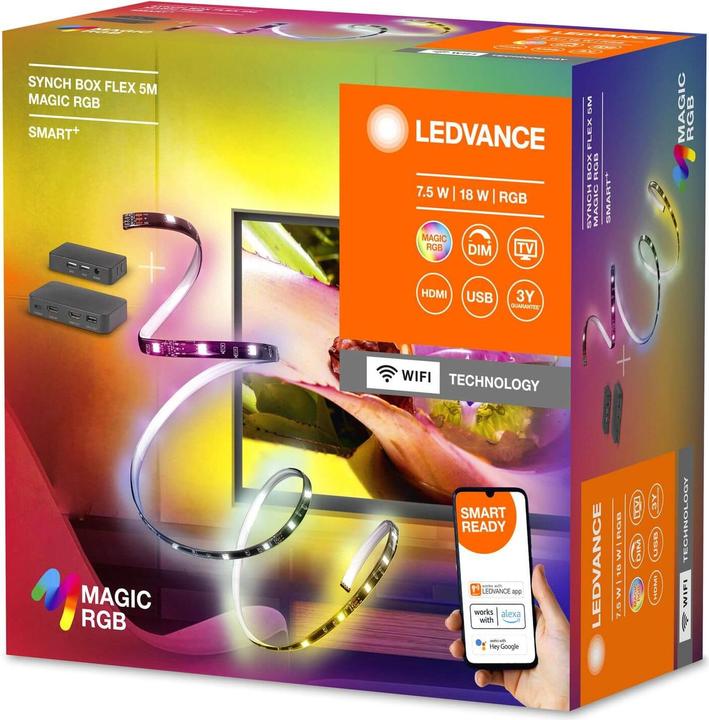 Produktbild Ledvance Smart Wifi Flex 5M M (RGBW, 434 cm, Indoor)