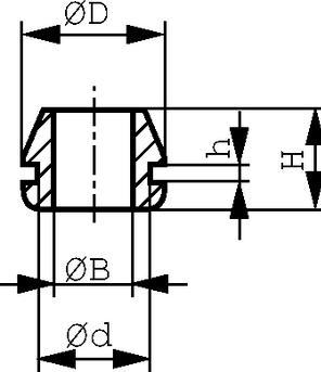 Image du produit HellermannTyton Passe-câble ø 6.5 mm