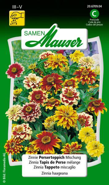 Image du produit Samen Mauser Zinnia tapis persan mélange (Graines de fleurs)