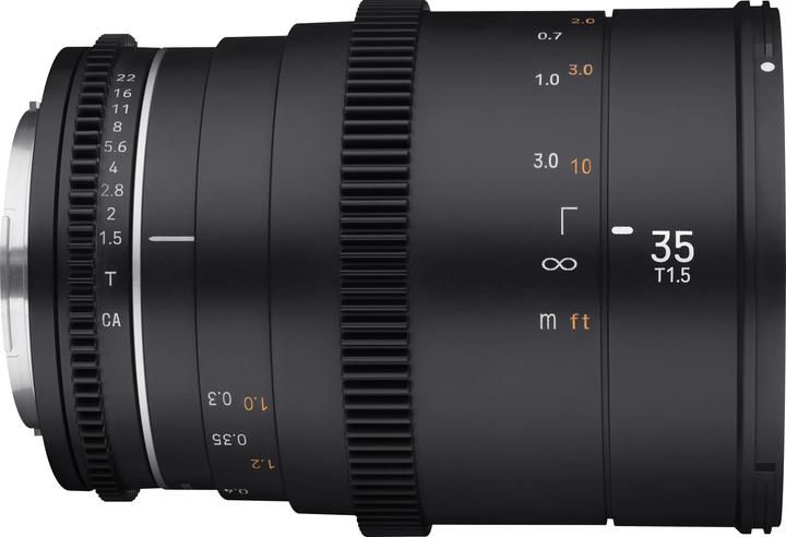 Produktbild Samyang 35mm T1.5 MK2 MFT (Micro Four Thirds, Vollformat, APS-C / DX, Micro Four Thirds)
