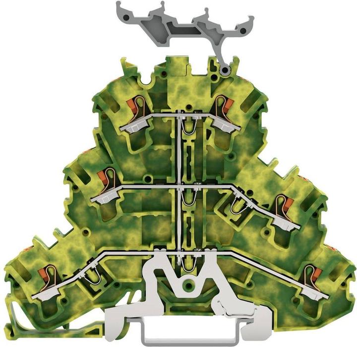 Produktbild Wago Dreistockklemme 6-Leiter-Schutzleiterklemme