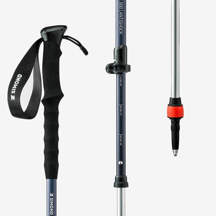 Actual product image Forclaz Wanderstock stossdämpfend - MT500 Antishock (65 cm)