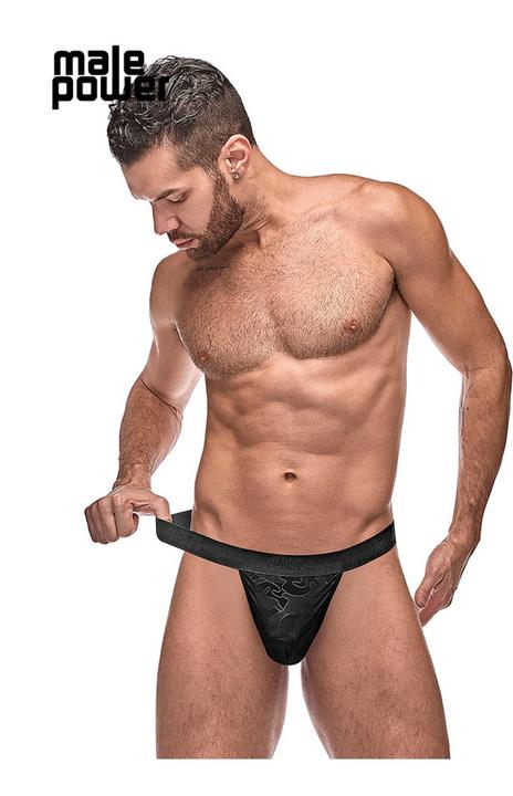 Image du produit Male Power Impressions - Micro G-String V - S/M - Black (M, S)