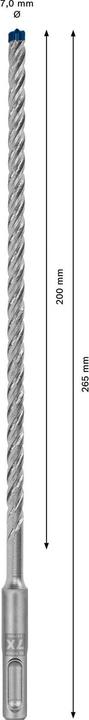 Produktbild Bosch Professional Zubehör EXPERT SDS plus-7X Hammerbohrer, 7 x 200 x 265 mm (7 mm)