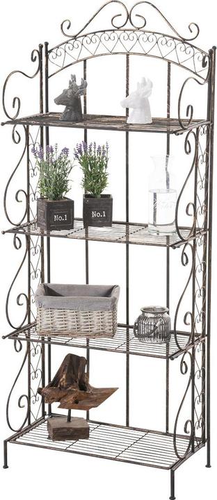 Produktbild CLP Standregal Antje, bronze (61 x 33 x 153 cm)