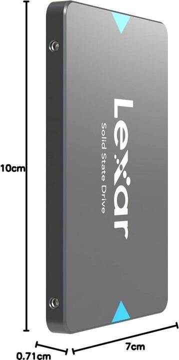 Immagine prodotto Lexar Hard drive SSD NQ100 2.5" SATA III SSD 512GB (512 GB, 2.5")