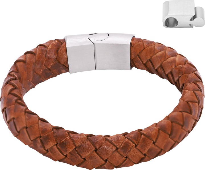 Immagine prodotto Heideman Bracciale in pelle Enno (19 cm, 100% pelle)
