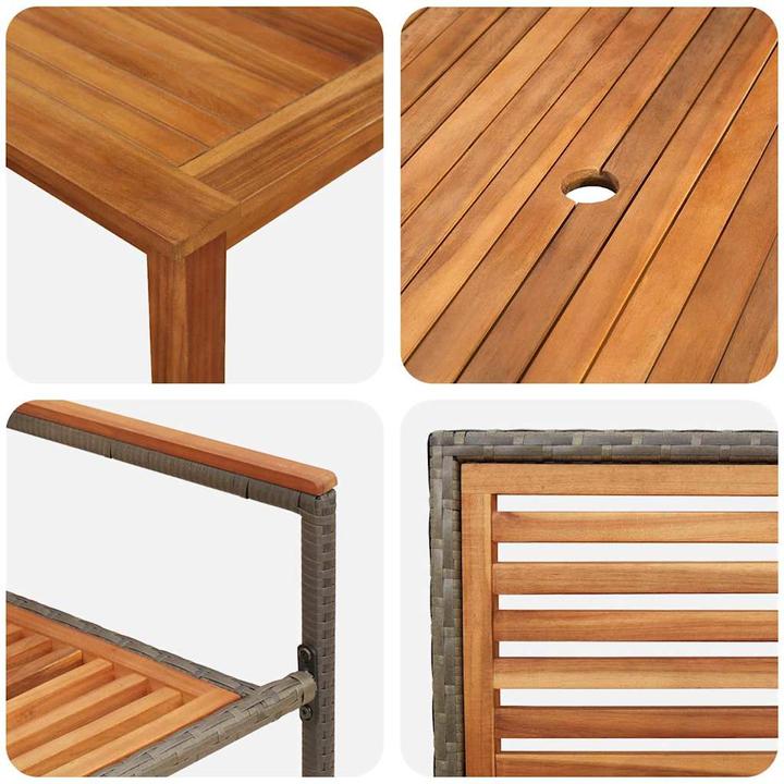 Produktbild vidaXL Gartenmöbel Set