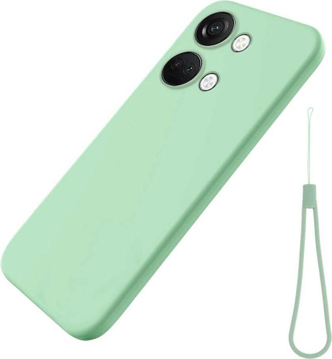 Actual product image Cover-Discount OnePlus Nord 3 - Silicone rubber case green (OnePlus North 3)