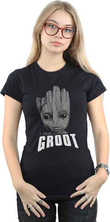 Produktbild Guardians Of The Galaxy Groot Face TShirt (XL)