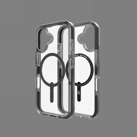 Actual product image Zagg Santa Cruz Snap MagSafe iPhone 16 Case - Black (Apple iPhone 16)