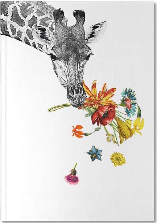 Immagine prodotto Juniqe Fieno - Giraffe (A5, Righe, Copertina rigida)
