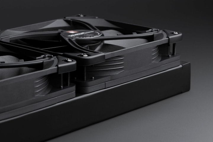 Actual product image Noctua NA-IS1-14 chromax.black spacer for 140 mm fan - set of 2
