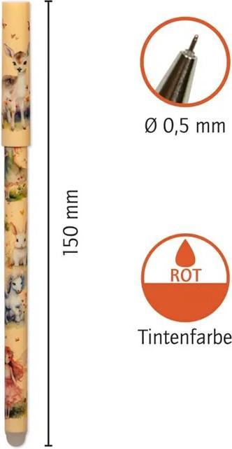 Produktbild Lutz Mauder TapirElla Radierbarer Gelstift Eisprinzessin 1 Stück (Pastellrosa, 1 x)