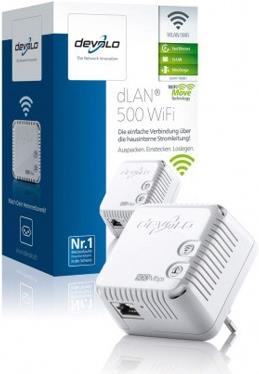 Actual product image Devolo dLAN 500 WiFi extension (500 Mbit/s)