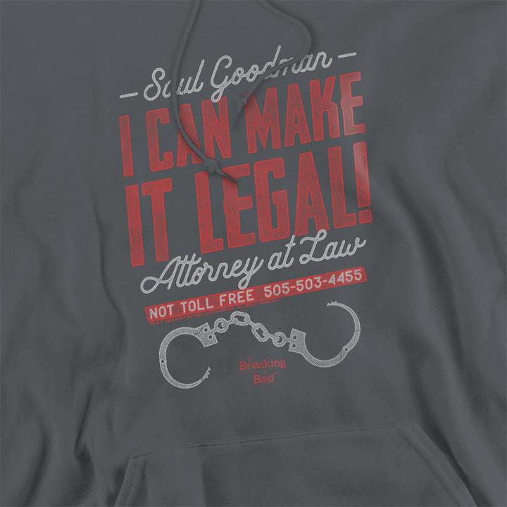 Produktbild Gildan I Can Make It Legal! Kapuzenpullover (M)